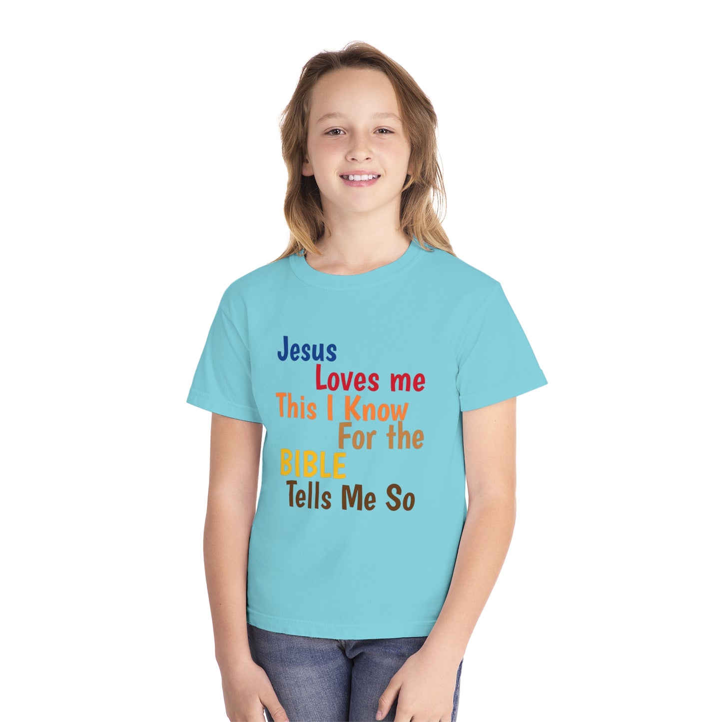 JESUS LOVES ME YOUTH TEE