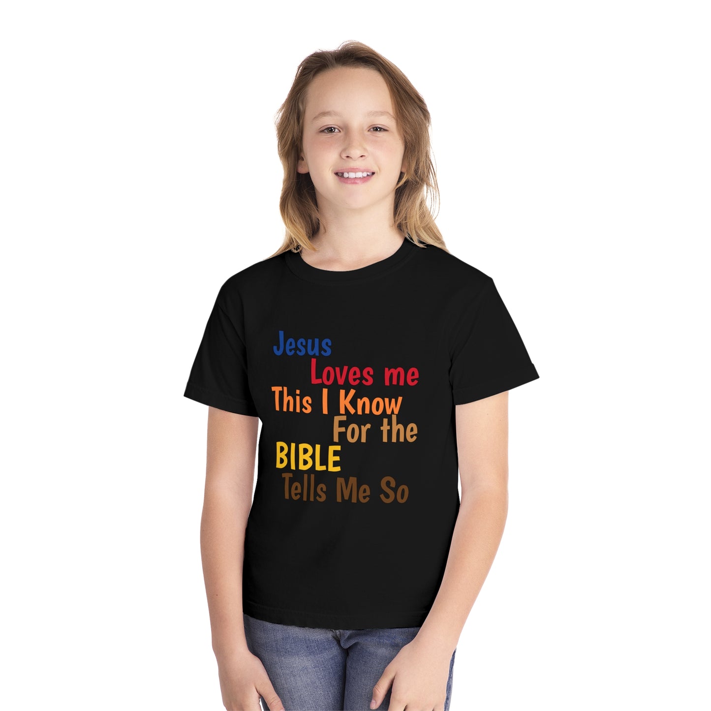 JESUS LOVES ME YOUTH TEE