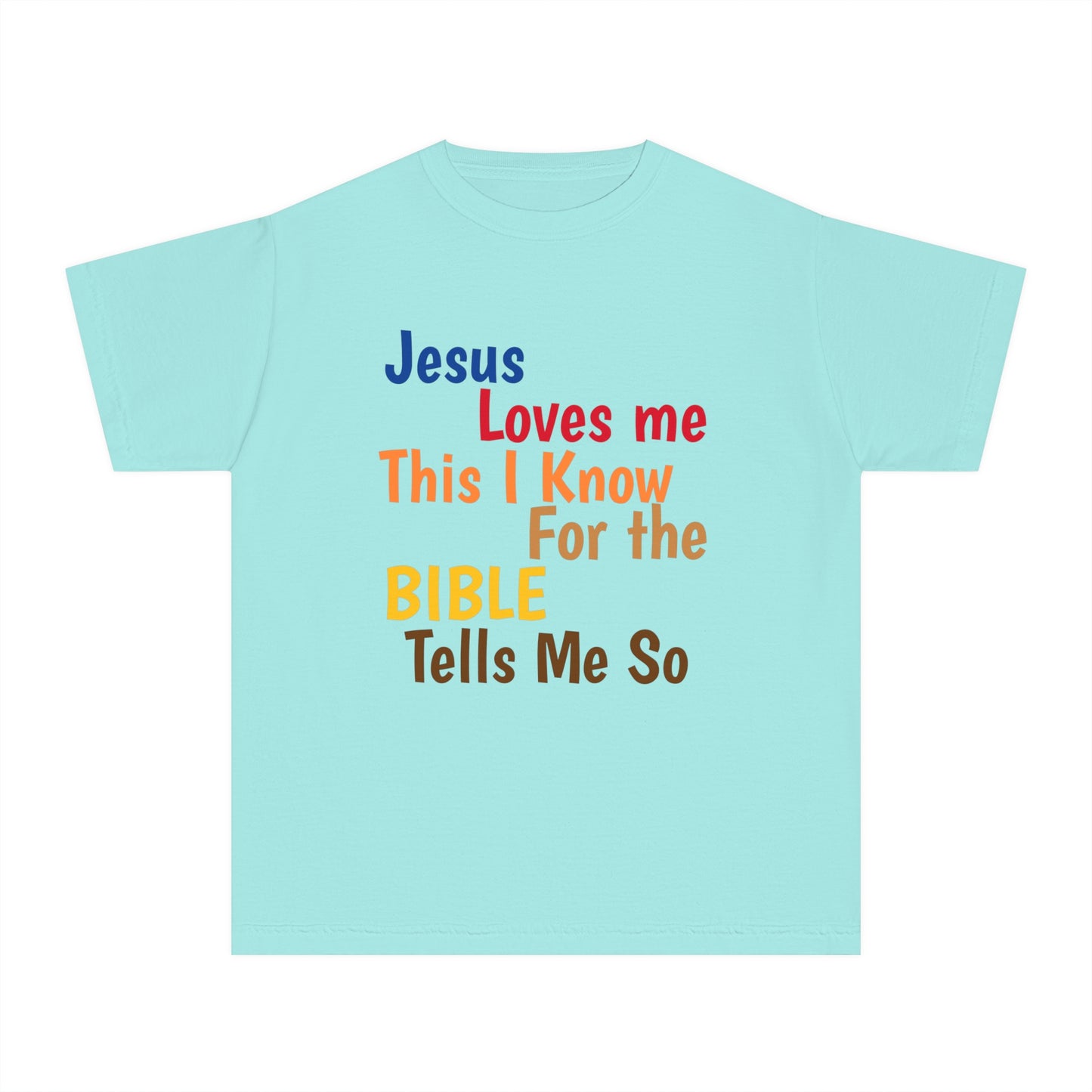JESUS LOVES ME YOUTH TEE
