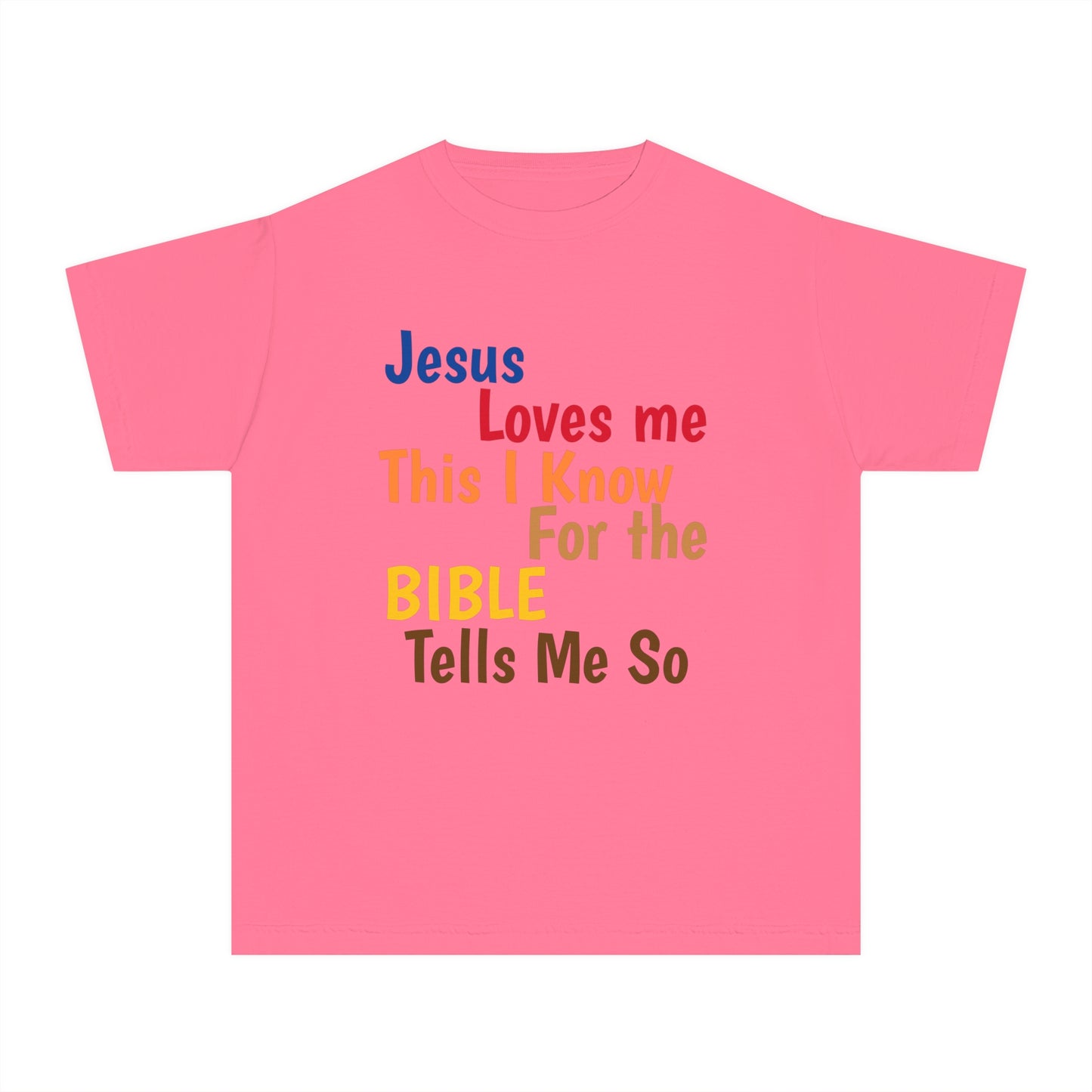 JESUS LOVES ME YOUTH TEE