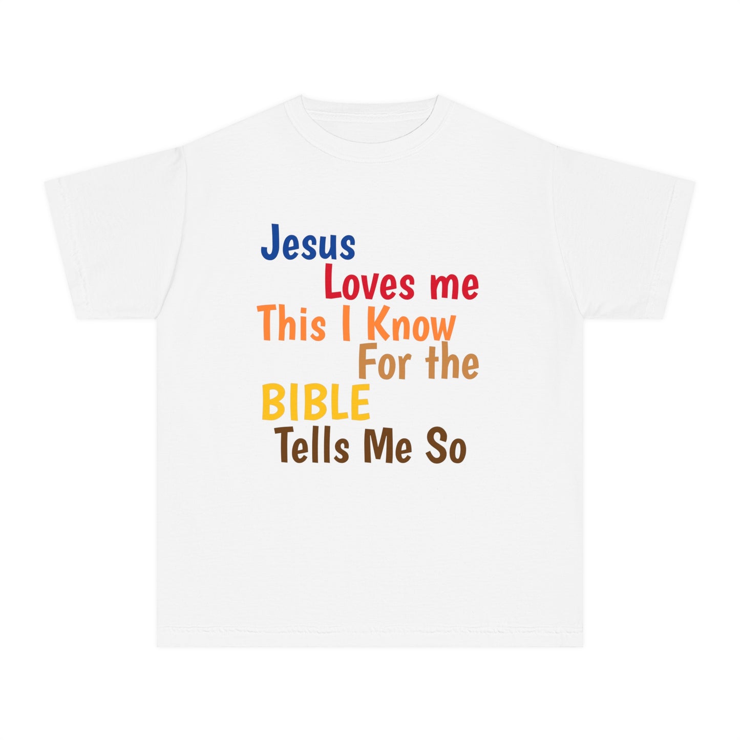 JESUS LOVES ME YOUTH TEE