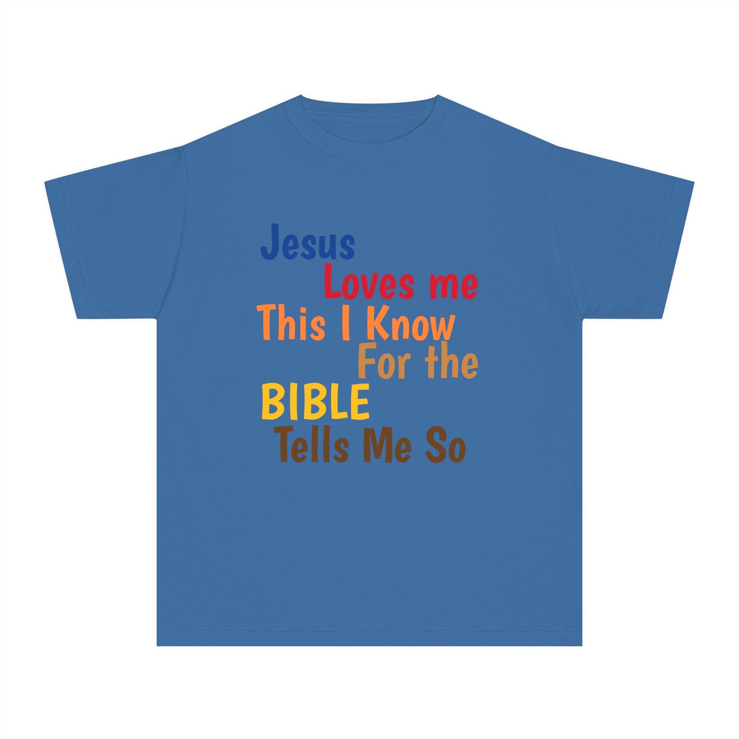 JESUS LOVES ME YOUTH TEE