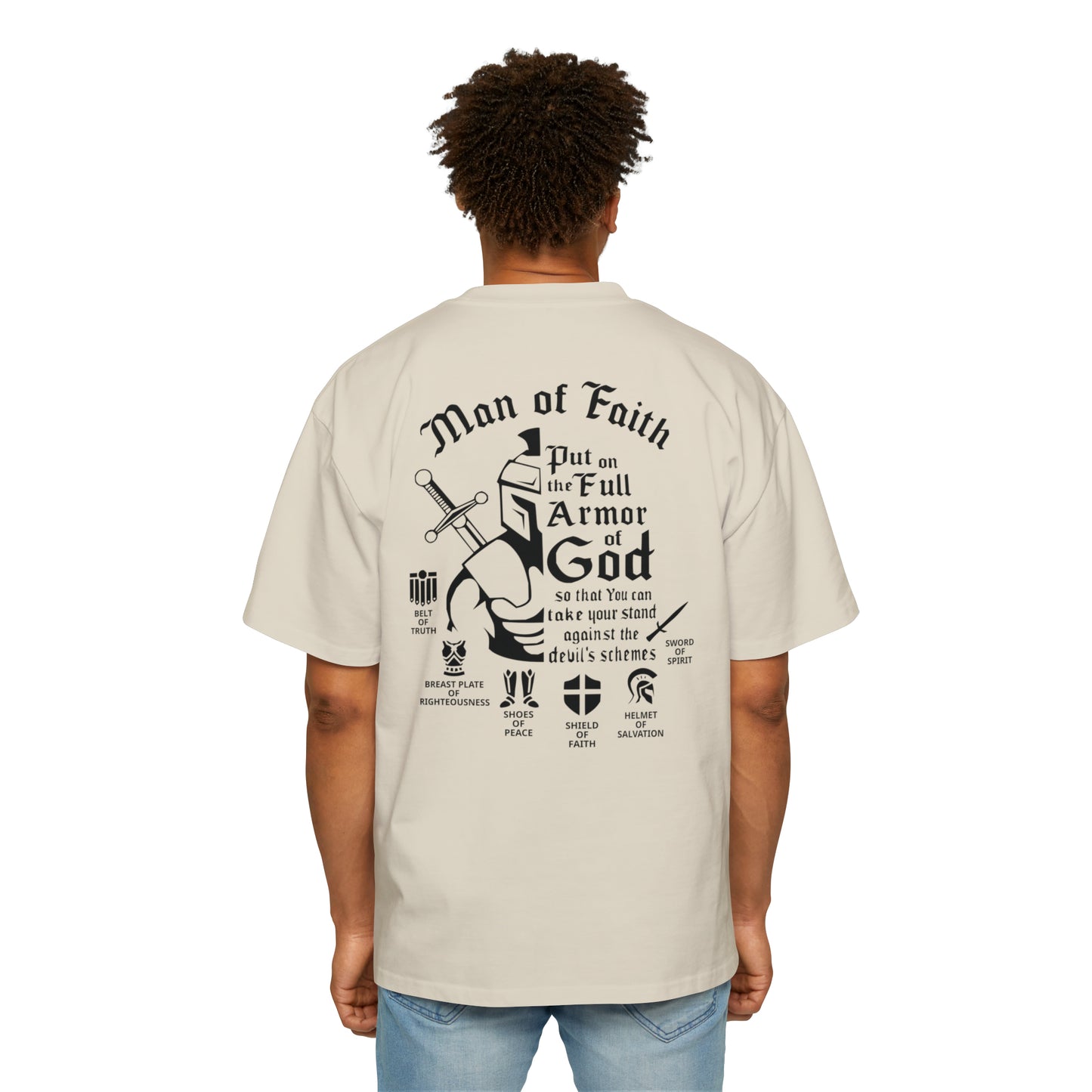 ARMOR OF GOD OVERSIZE SHIRT