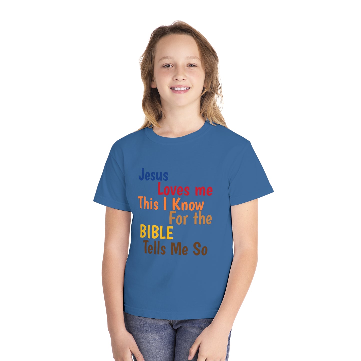 JESUS LOVES ME YOUTH TEE