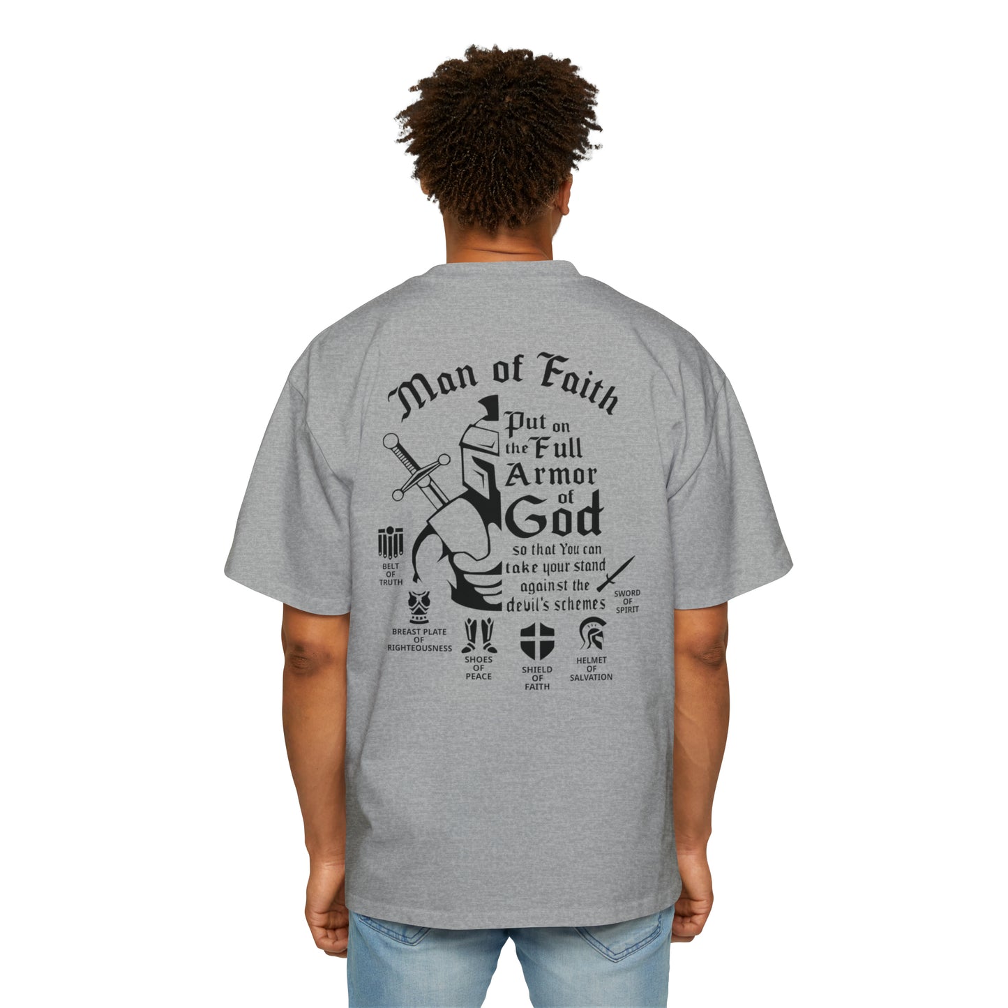 ARMOR OF GOD OVERSIZE SHIRT