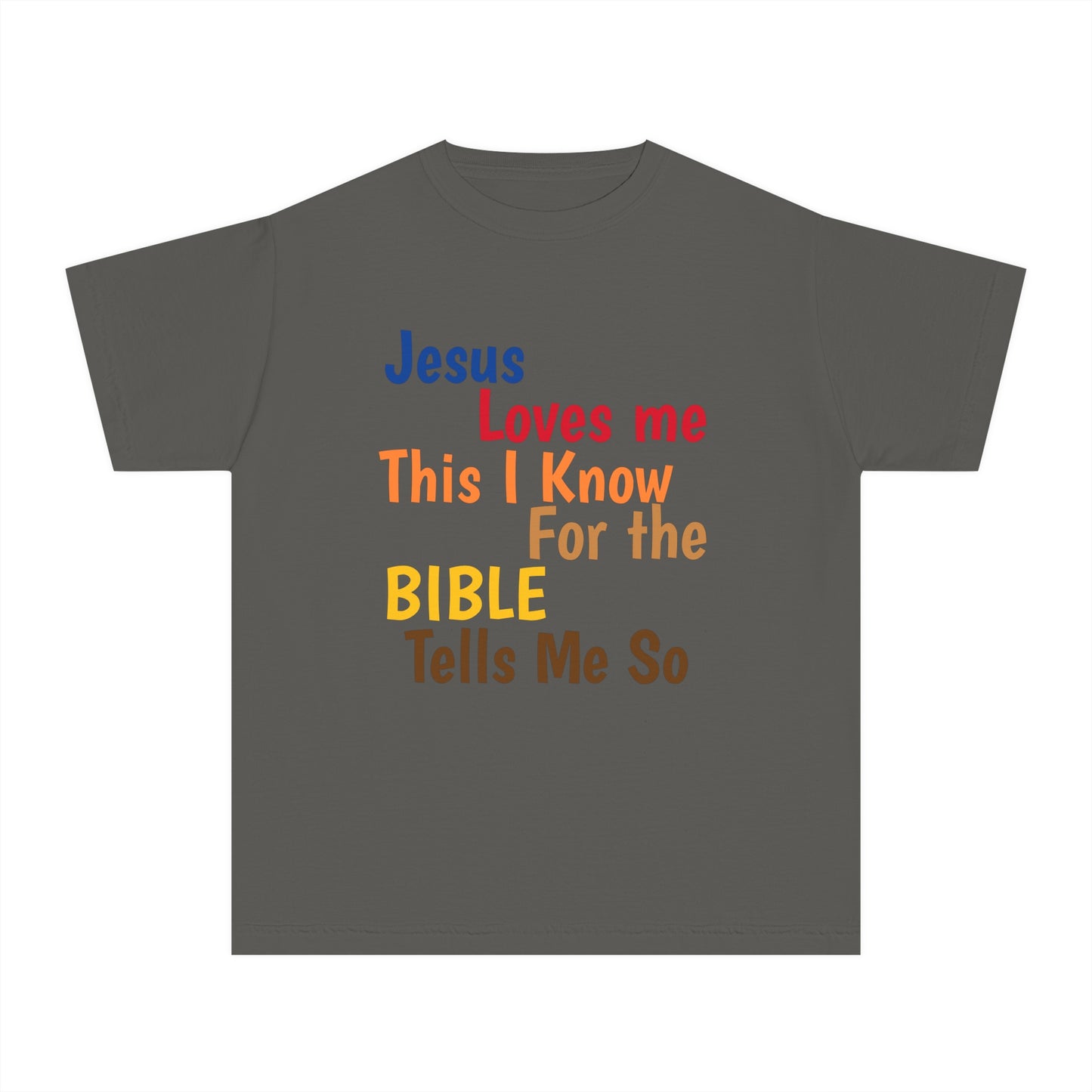 JESUS LOVES ME YOUTH TEE